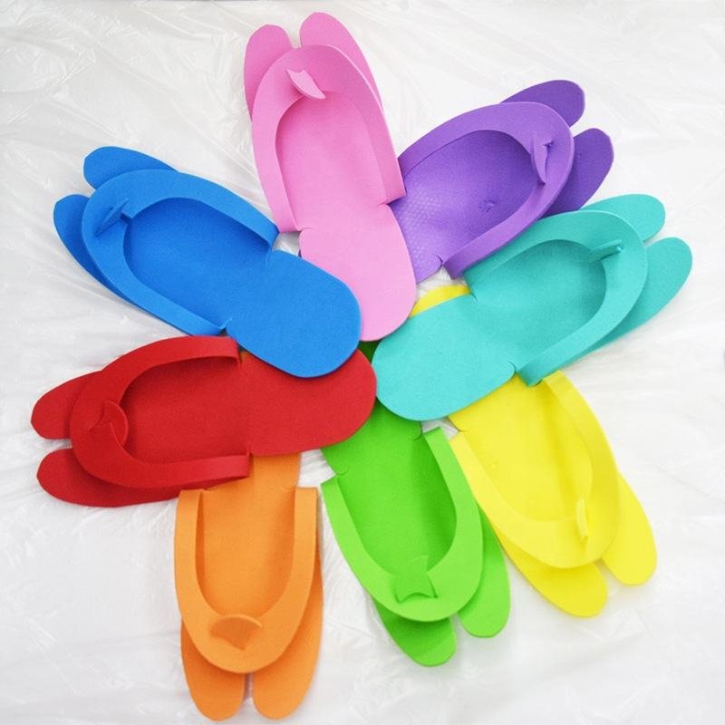 Disposable Nail Art slippers Beauty Salon 3.0mm Eva Women Spa Foam Pedicure Slippers No reviews yet