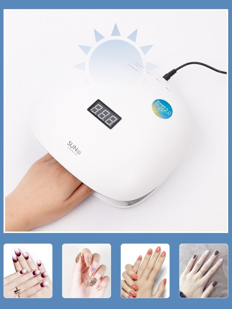 48W Private Label Sun Uv Led Nail Lamp Large Space Nail Dryer Machine for Beauty Salon Nail Equipments